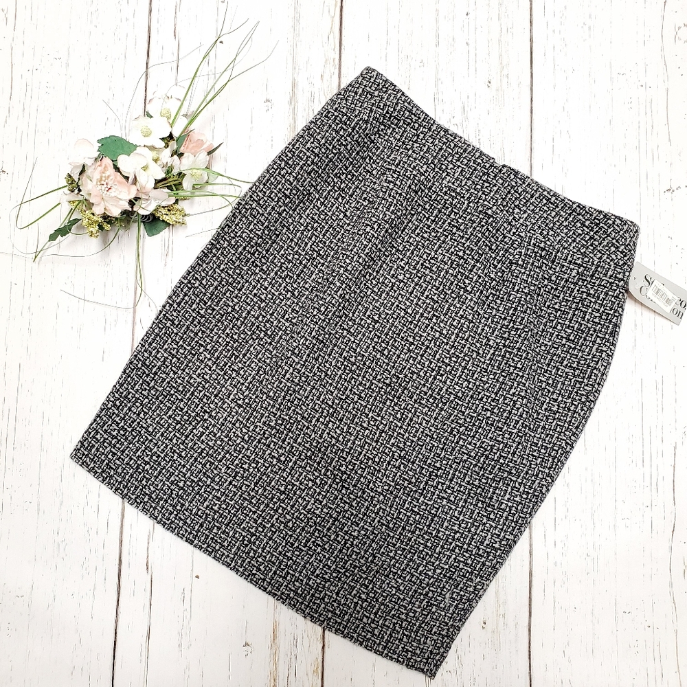 NWT Style & Co Boucle Pencil Skirt Size 4P